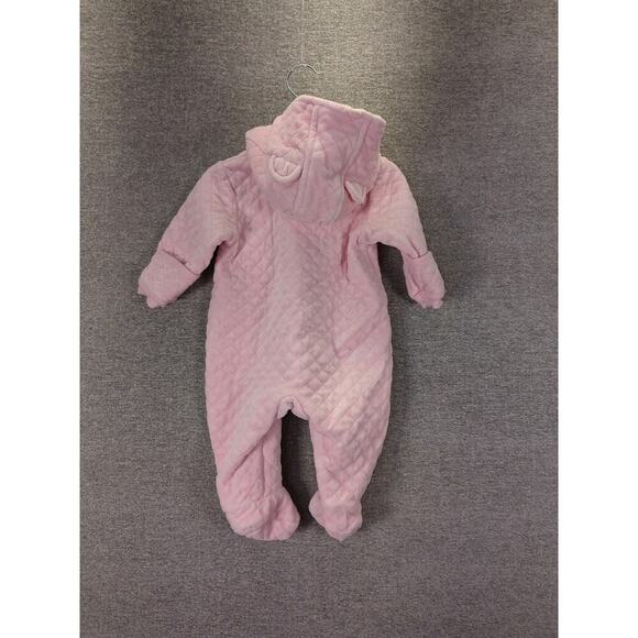 Nordstrom Baby Quilted Cotton Bunting Pink Size 6 Months - Picture 6 of 13